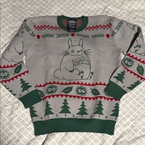 Kids Totoro Xmas Sweater